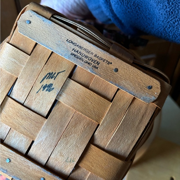 Vintage Longaberger Autumn Farm Basket - Picture 5 of 7